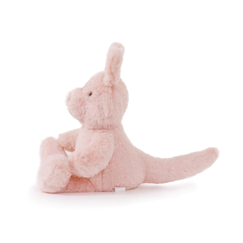 Little Cotton Kangaroo (Vegan Angora) Soft Toy Soft Toy 10" / 25cm Stuffed Animal Toy OB "Designs to Delight!" 