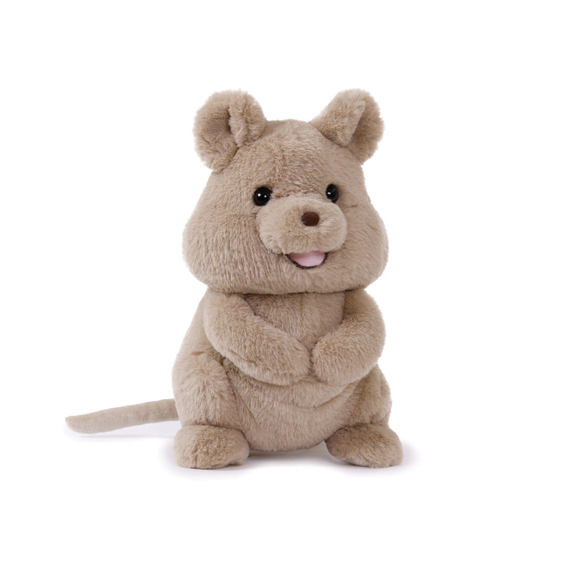 Quoksworth Quokka (Vegan Angora) Soft Toy 11.5"/ 29 cm Australian Stuffed Animal OB "Designs to Delight!" 